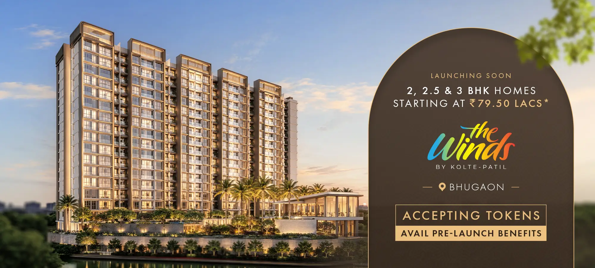 The Winds by Kolte-Patil – Launching Soon at Bhugaon
